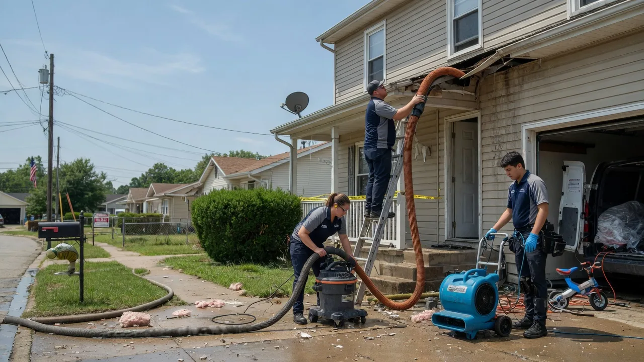 Water Damage Restoration in Hillview, IL near me
